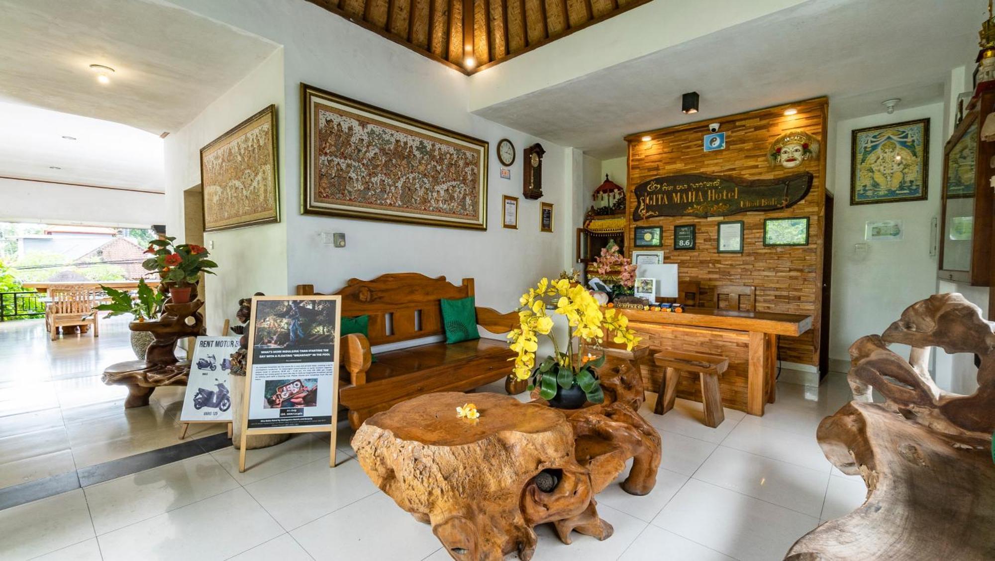 Gita Maha Ubud Hotel By Mahaputra-Chse Certified Exteriér fotografie